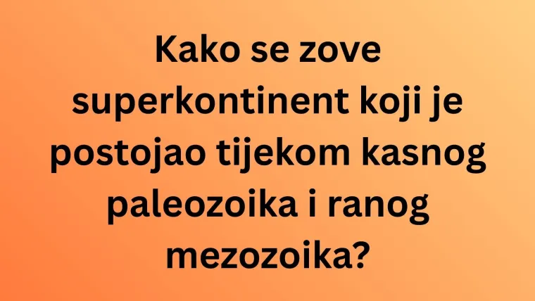 Je li ovo najteži kviz općeg znanja? Rije&scaron;i ga i doznaj