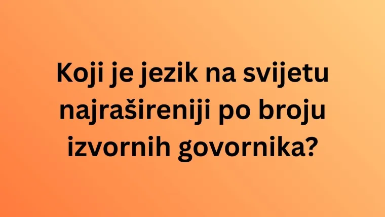 Je li ovo najteži kviz općeg znanja? Rije&scaron;i ga i doznaj
