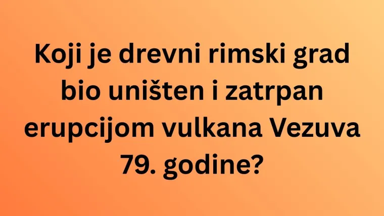 Je li ovo najteži kviz općeg znanja? Rije&scaron;i ga i doznaj