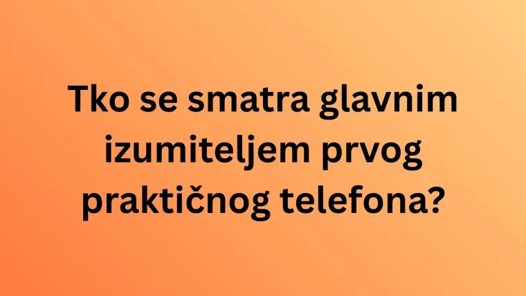 Je li ovo najteži kviz općeg znanja? Rije&scaron;i ga i doznaj