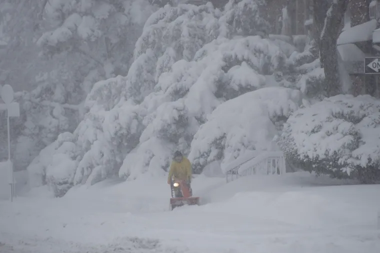 Pogledajte posljedice masivne snježne oluje, meteorolozi fascinirani: 'Snaga i ljepota!'