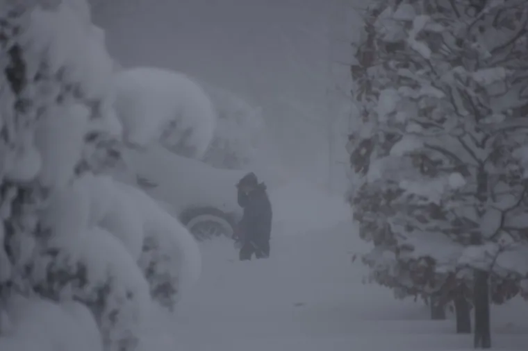 Pogledajte posljedice masivne snježne oluje, meteorolozi fascinirani: 'Snaga i ljepota!'