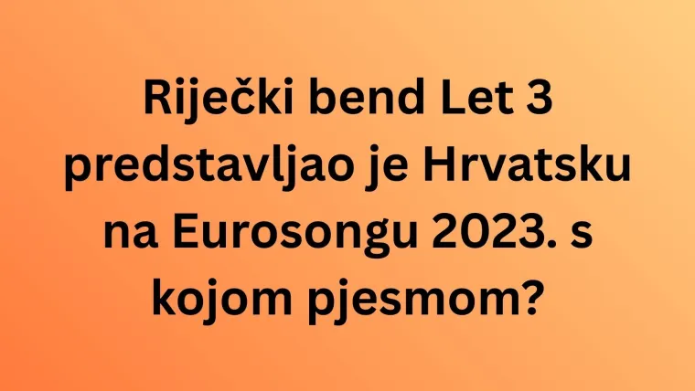Ako si pravi roker, sigurno će&scaron; znati točno odgovoriti na ova pitanja o hrvatskim bendovima