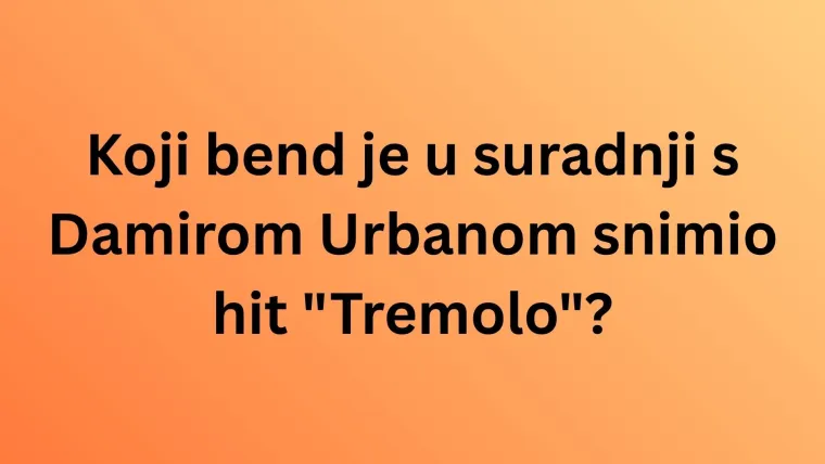 Ako si pravi roker, sigurno će&scaron; znati točno odgovoriti na ova pitanja o hrvatskim bendovima