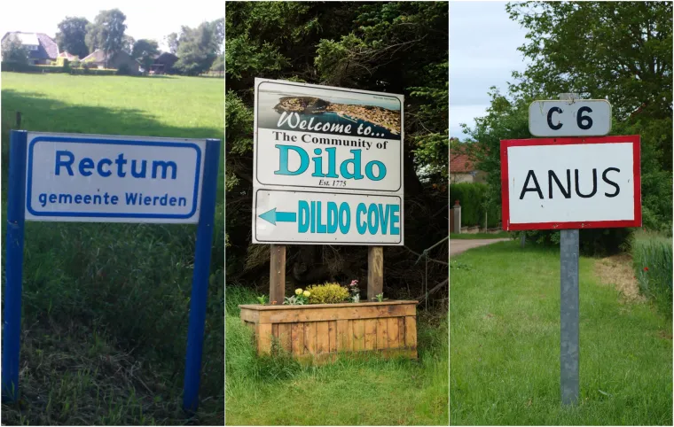 Ne znamo kako su ova mjesta dobila tako lude nazive, ali znamo da su čisti urnebes!