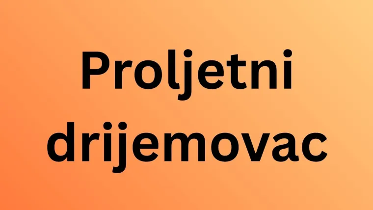 Rijetki će bez puno razmi&scaron;ljanja prepoznati sve vjesnike proljeća: Dokaži da nije nemoguće