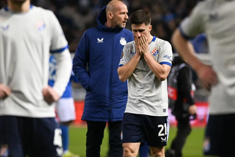 Utučeni i &scaron;okirani dinamovci, na rubu suza, do&scaron;li pred Bad Blue Boyse