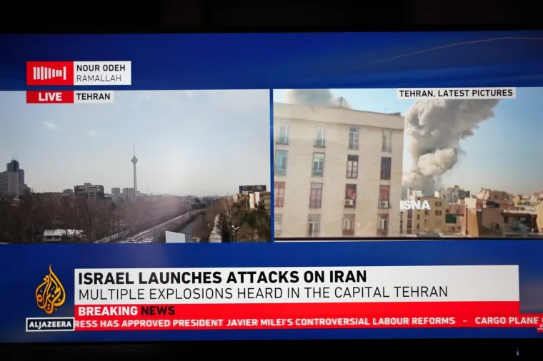 Gusti dim diže se nad Teheranom: Objavljene prve fotografije grada pod napadom Izraela i SAD-a