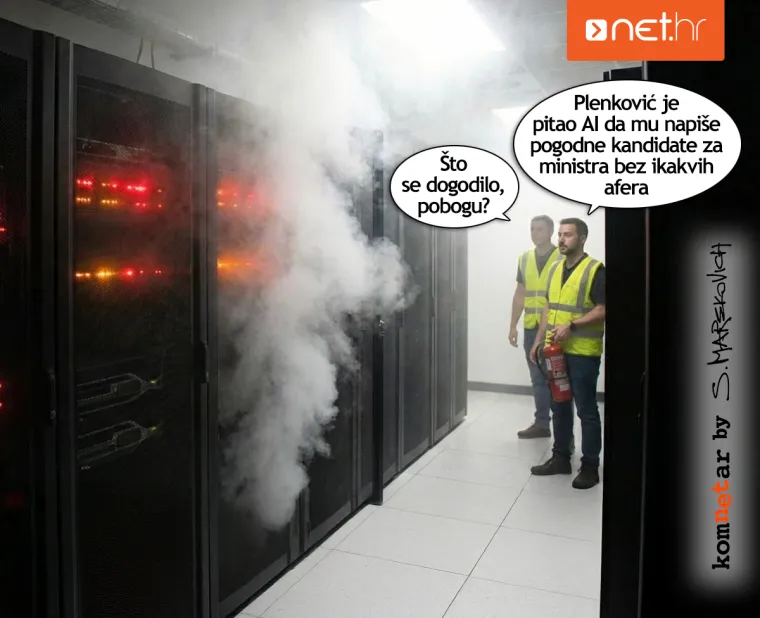 Plenković na kauču prati rukometa&scaron;e, a kad je Dabro zapjevao, inspiracije nije manjkalo