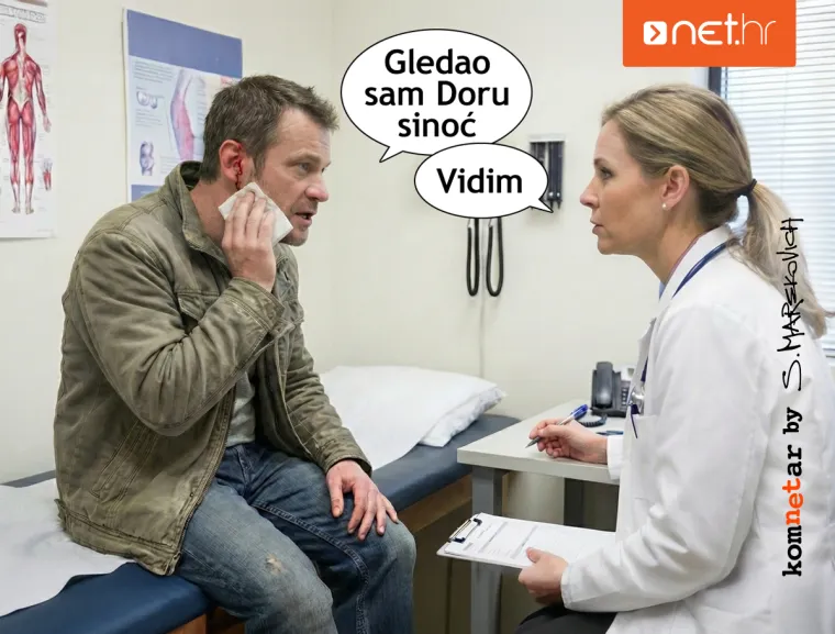 Plenković na kauču prati rukometa&scaron;e, a kad je Dabro zapjevao, inspiracije nije manjkalo