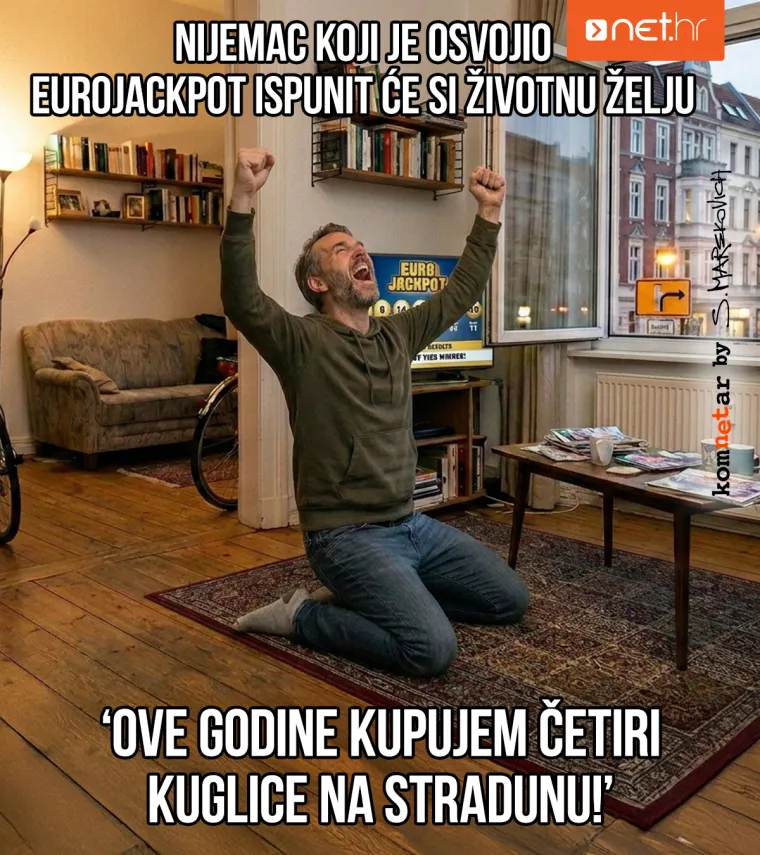 Plenković na kauču prati rukometa&scaron;e, a kad je Dabro zapjevao, inspiracije nije manjkalo