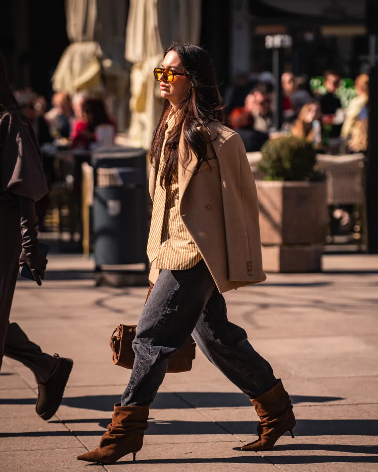 Ove dame su se posebno pripremile: Kombinacije s mrežastim najlonkama zasjenile prolaznike