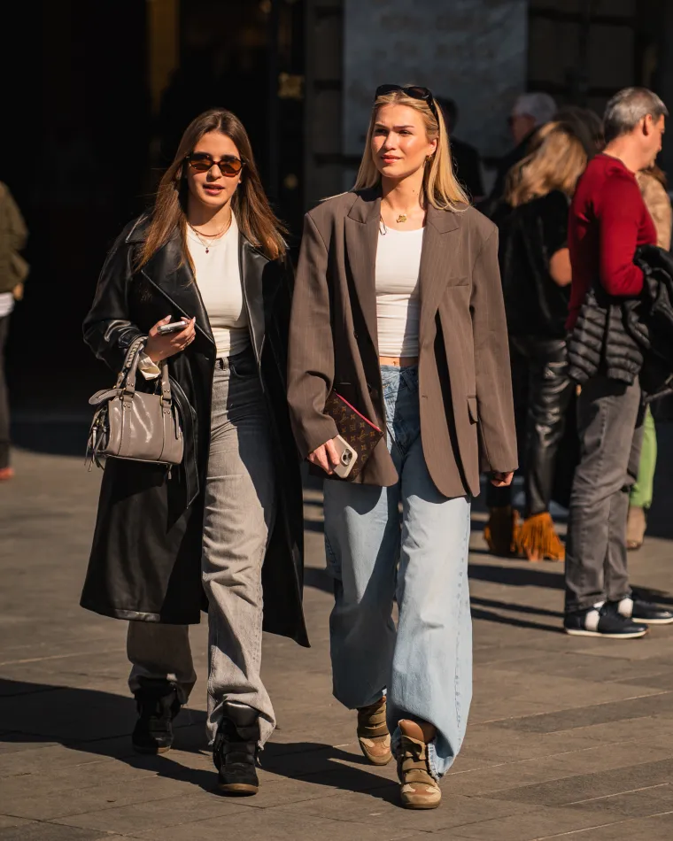 Ove dame su se posebno pripremile: Kombinacije s mrežastim najlonkama zasjenile prolaznike