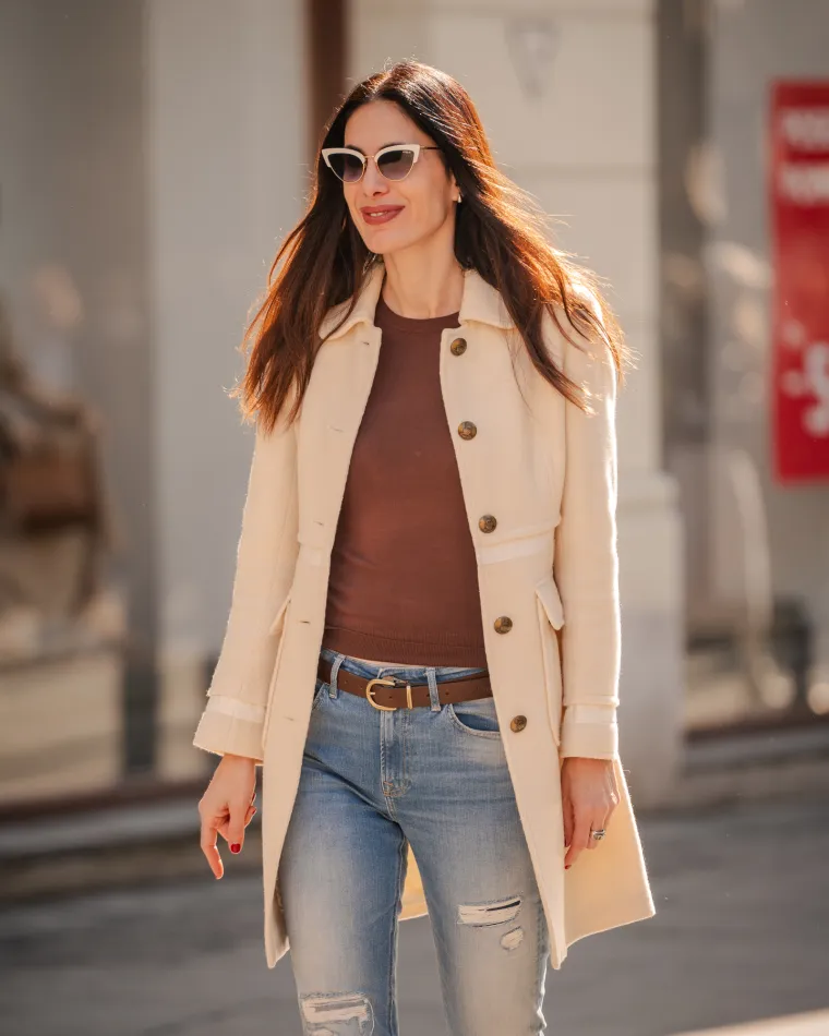 Ove dame su se posebno pripremile: Kombinacije s mrežastim najlonkama zasjenile prolaznike