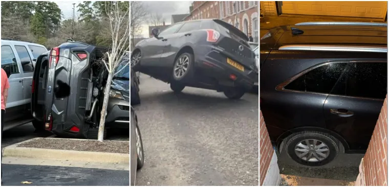 Ovi ljudi definitivno zaslužuju nagradu za najgore parkiranje ikad: Neki su ba&scaron; po&scaron;teno fulali