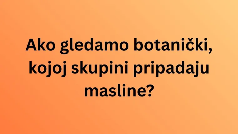 Jesu li ove namirnice voće ili povrće? Pazite, lako se poskliznuti na pitanjima