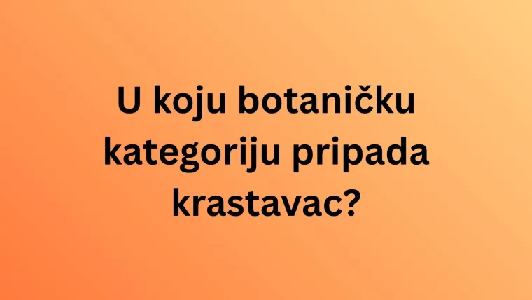 Jesu li ove namirnice voće ili povrće? Pazite, lako se poskliznuti na pitanjima
