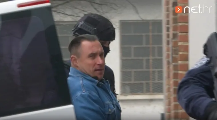 Pogledajte prizore iz baroknog grada! Najopasniji hrvatski ubojica stigao na sud, i dron je na nebu