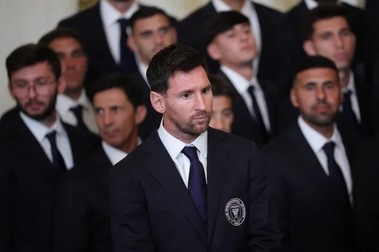 Ovo morate vidjeti! Messi posjetio Trumpa u Bijeloj kući: Neki izrazi lica su komični