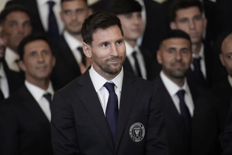Ovo morate vidjeti! Messi posjetio Trumpa u Bijeloj kući: Neki izrazi lica su komični