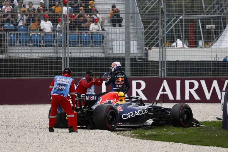 Pogledajte kako je Verstappen opet izletio sa staze: Evo &scaron;to je cinično rekao preko radio veze