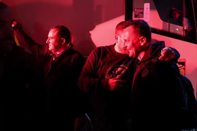 Simpatizeri Dinama dočekali igrače nakon velike pobjede na Poljudu