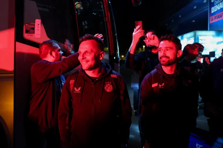 Simpatizeri Dinama dočekali igrače nakon velike pobjede na Poljudu