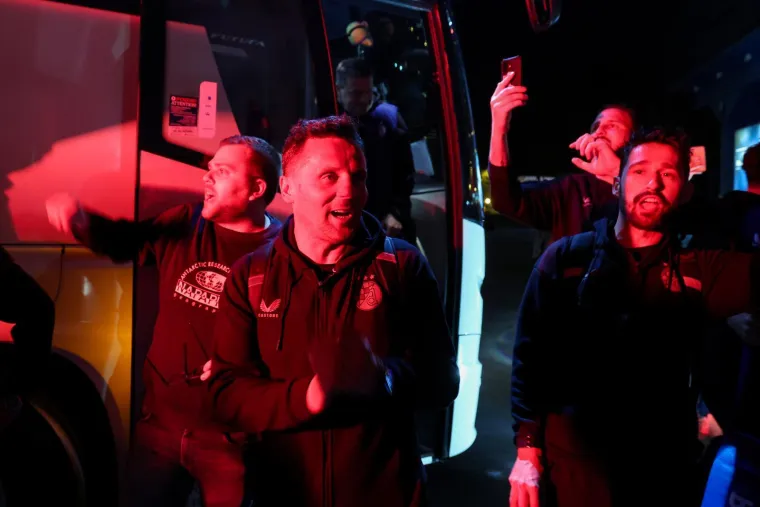 Simpatizeri Dinama dočekali igrače nakon velike pobjede na Poljudu