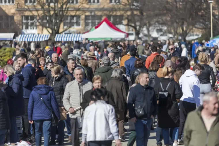 Legica za kojom su se svi okretali: Brineta s dugim nogama zasjala na sajmu u Osijeku