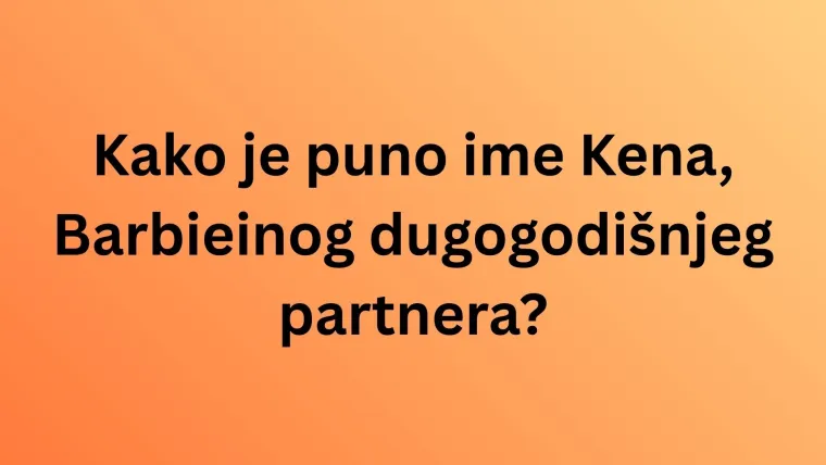 Koliko znate o kultnoj lutki Barbie? Uz nju su odrasle generacije, a i danas je popularna