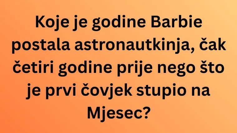 Koliko znate o kultnoj lutki Barbie? Uz nju su odrasle generacije, a i danas je popularna