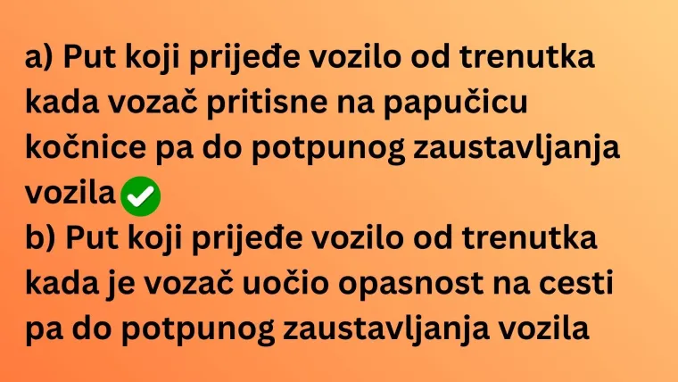 Svaki vozač mora imati sve točne odgovore na najlak&scaron;im pitanjima iz prometnih propisa