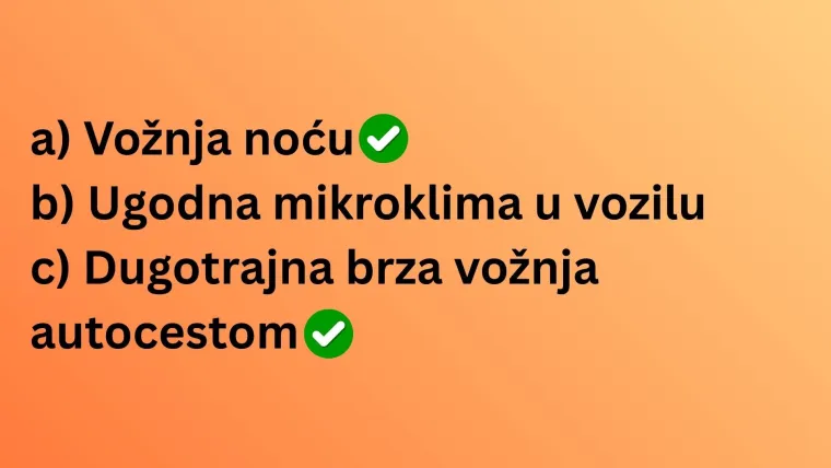 Svaki vozač mora imati sve točne odgovore na najlak&scaron;im pitanjima iz prometnih propisa