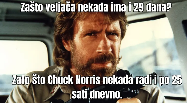 Jeste li čestitali Chucku Norrisu rođendan? Prisjetite se ovih viceva i nasmijte se do suza