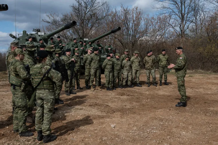 Ovako izgleda topnička sila hrvatske vojske! Moćne haubice i demonstracija moći