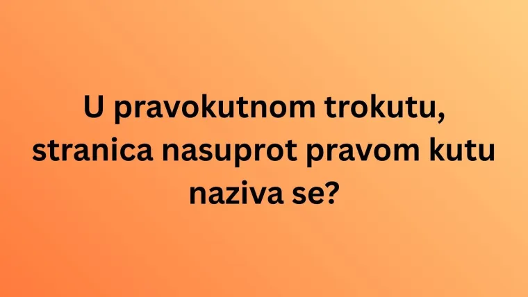 Ako misli&scaron; da zna&scaron; matematiku, oku&scaron;aj se na te&scaron;kim pitanjima, ali pazi jer se lako poskliznuti