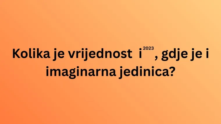 Ako misli&scaron; da zna&scaron; matematiku, oku&scaron;aj se na te&scaron;kim pitanjima, ali pazi jer se lako poskliznuti