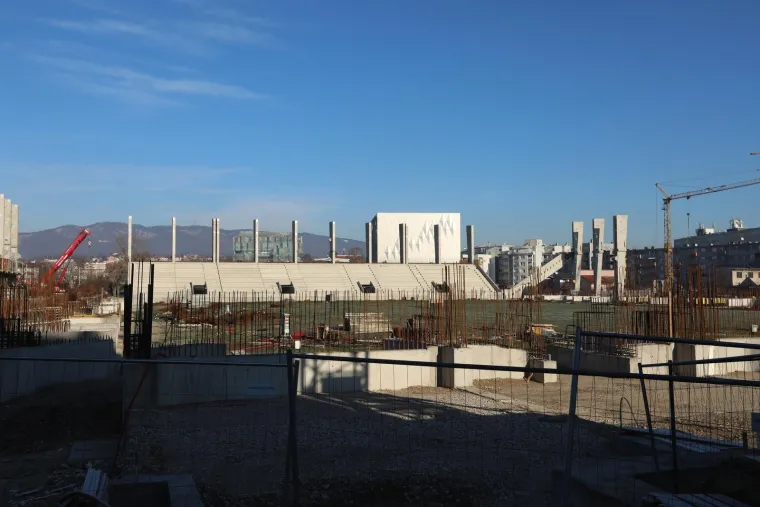 Niče krov na stadionu u Kranjčevićevoj! Ovako nastaje najmoderniji stadion u Hrvatskoj