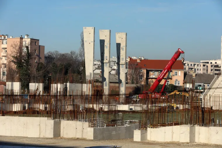 Niče krov na stadionu u Kranjčevićevoj! Ovako nastaje najmoderniji stadion u Hrvatskoj