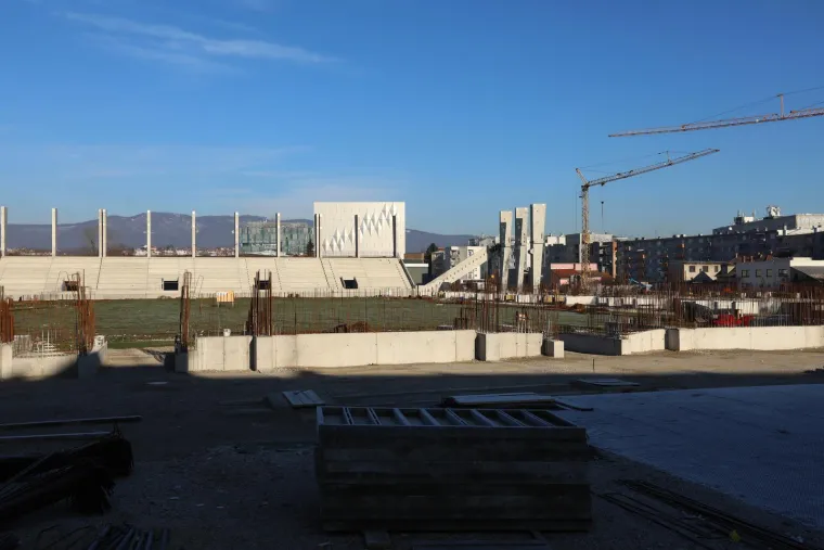 Niče krov na stadionu u Kranjčevićevoj! Ovako nastaje najmoderniji stadion u Hrvatskoj