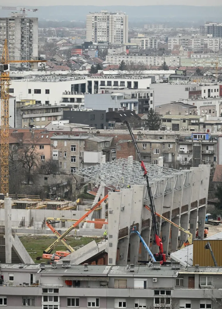 Niče krov na stadionu u Kranjčevićevoj! Ovako nastaje najmoderniji stadion u Hrvatskoj