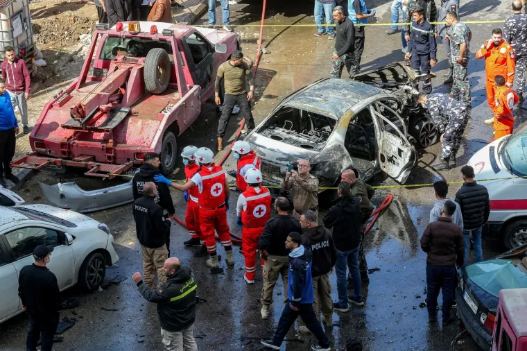 Pogledajte razmjere krvavog napada na Libanon: Spasioci izvlače tijela ispod ru&scaron;evina