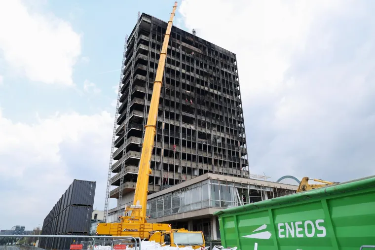 Grdosija se pojavila pred Vjesnikom: Ima poseban zadatak na vrhu nebodera