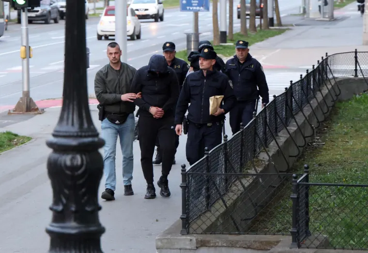 Privođenje osumnjičenih zbog droge i pranja novca kod sudca istrage