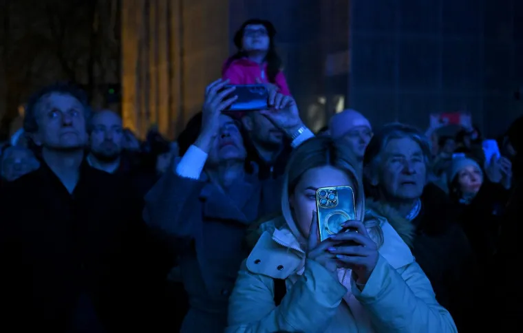 Spektakularni prizori u Zagrebu: Pogledajte kako je bilo večeras