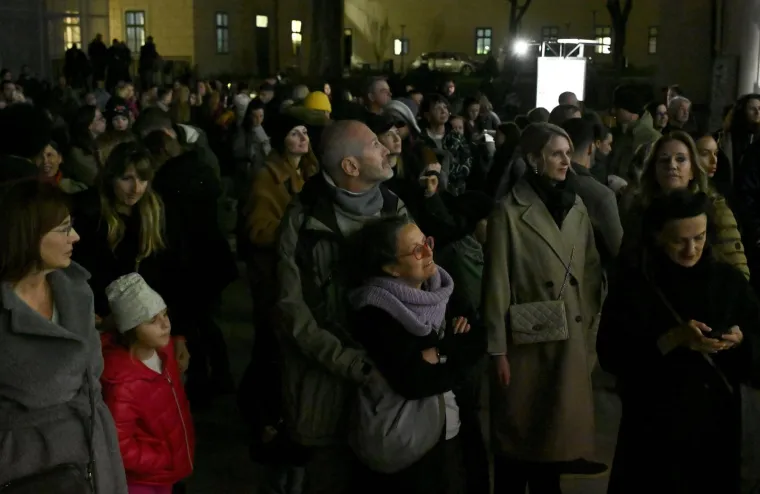 Spektakularni prizori u Zagrebu: Pogledajte kako je bilo večeras
