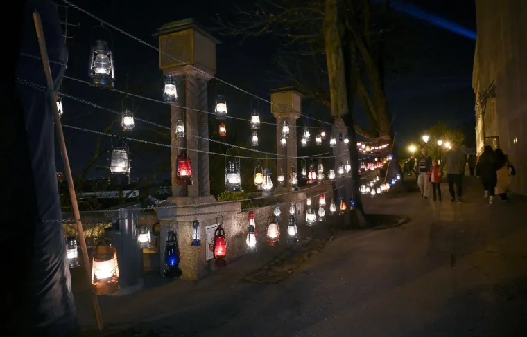 Spektakularni prizori u Zagrebu: Pogledajte kako je bilo večeras