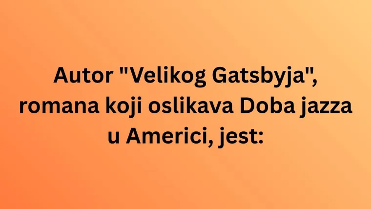 Dokaži da zna&scaron; tko su autori najpoznatijih djela svjetske književnosti