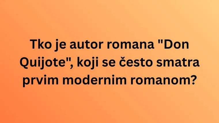 Dokaži da zna&scaron; tko su autori najpoznatijih djela svjetske književnosti