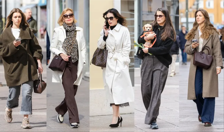 Korzo kao Milano! Djevojka u crnoj kožnoj jakni odu&scaron;evila na &scaron;pici, ali i drugi su pre&scaron;li modnu igricu